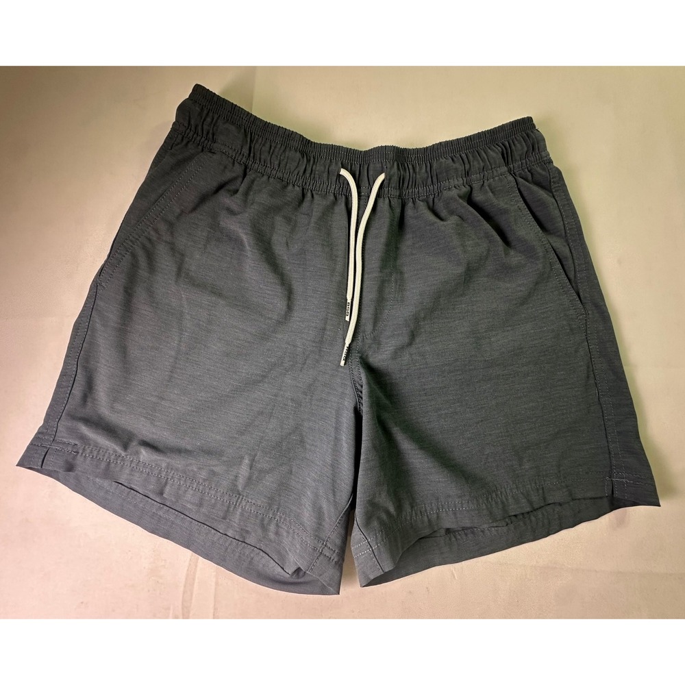 RSQ Mens Swim Trunks Sz Small Grey Repreve Recycled Stretch Board Shorts Pockets